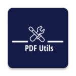 pdf utils: merge, split & edit android application logo